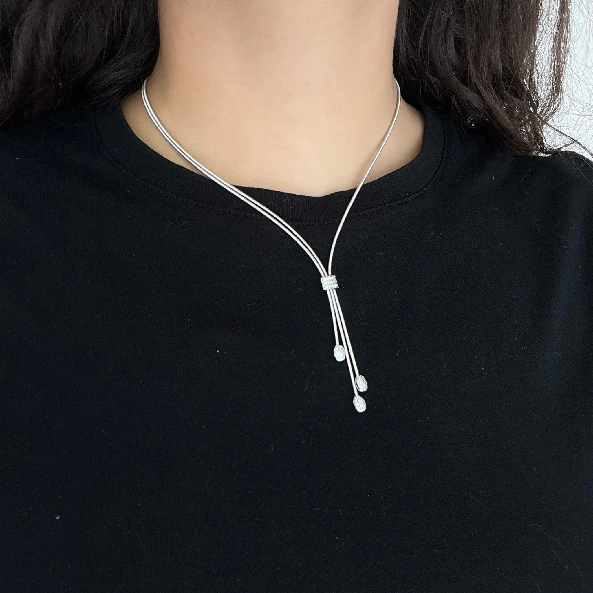 Diamond Lavaliere Necklace by Marco Bicego