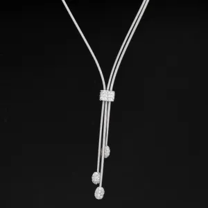 Diamond Lavaliere Necklace by Marco Bicego