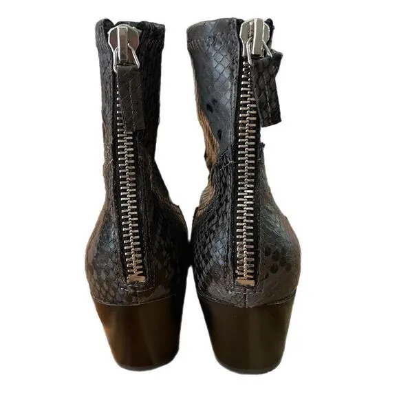 Dolce Vita Shanta Snake Skin Bootie