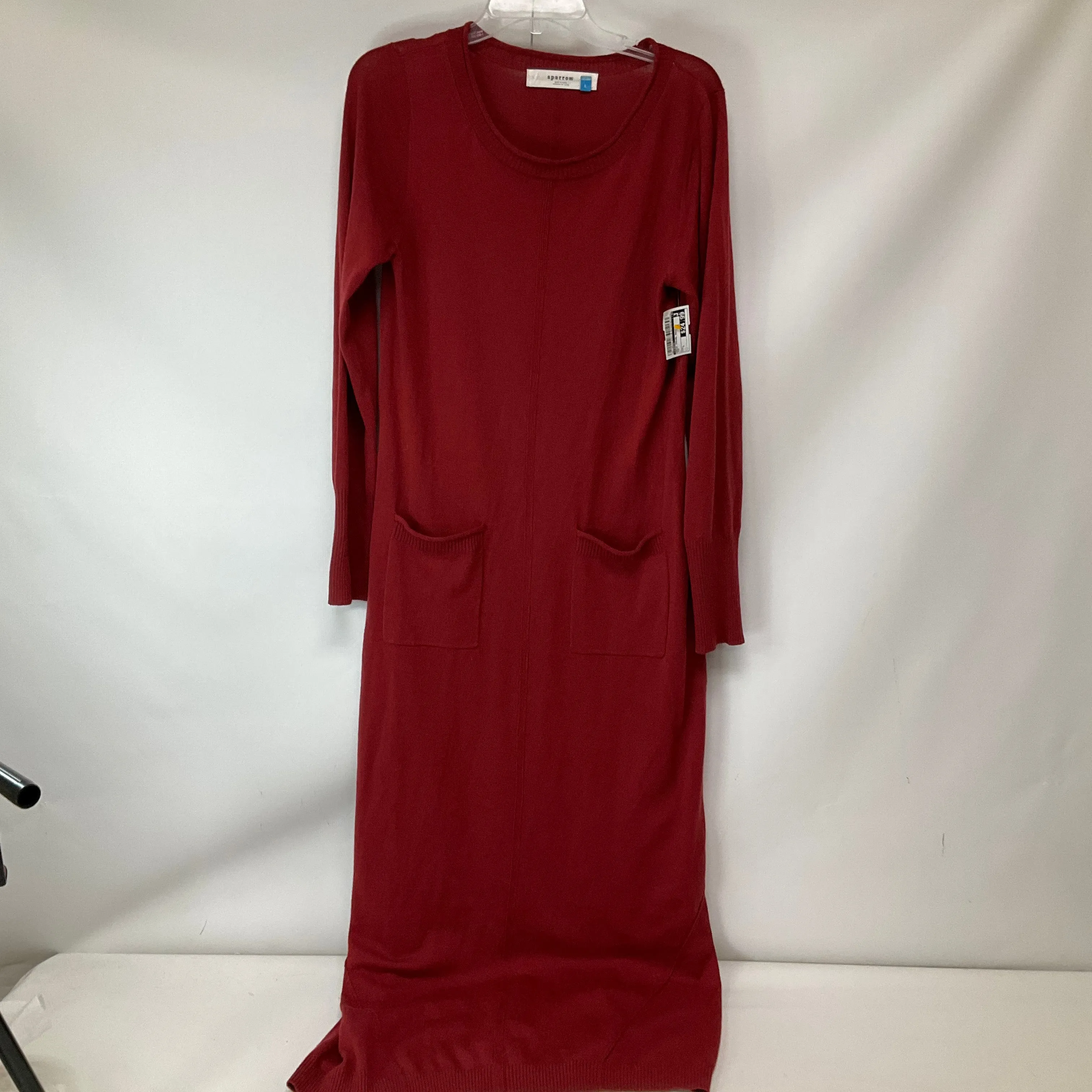 Dress Casual Maxi By Sparrow In Red, Size: L