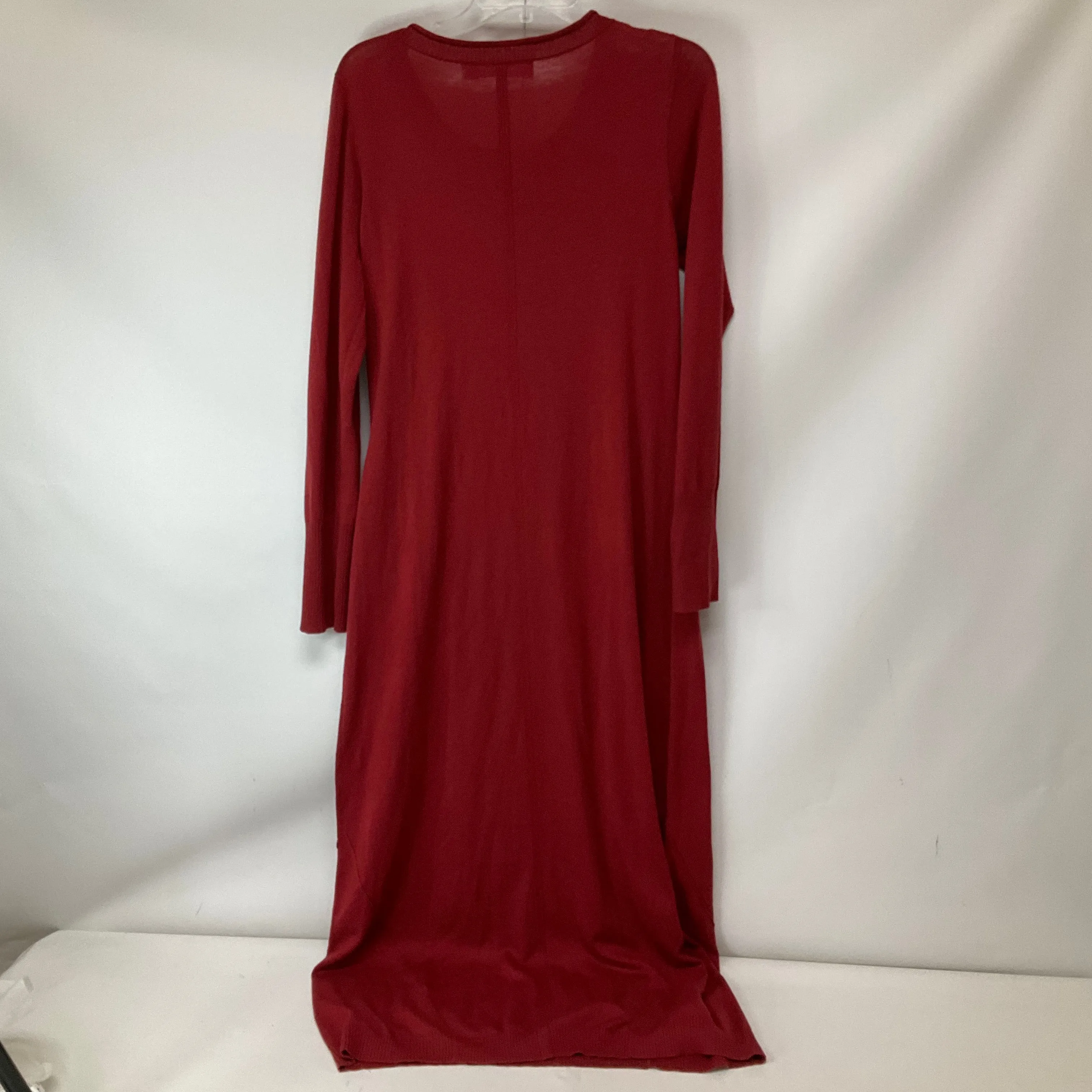 Dress Casual Maxi By Sparrow In Red, Size: L