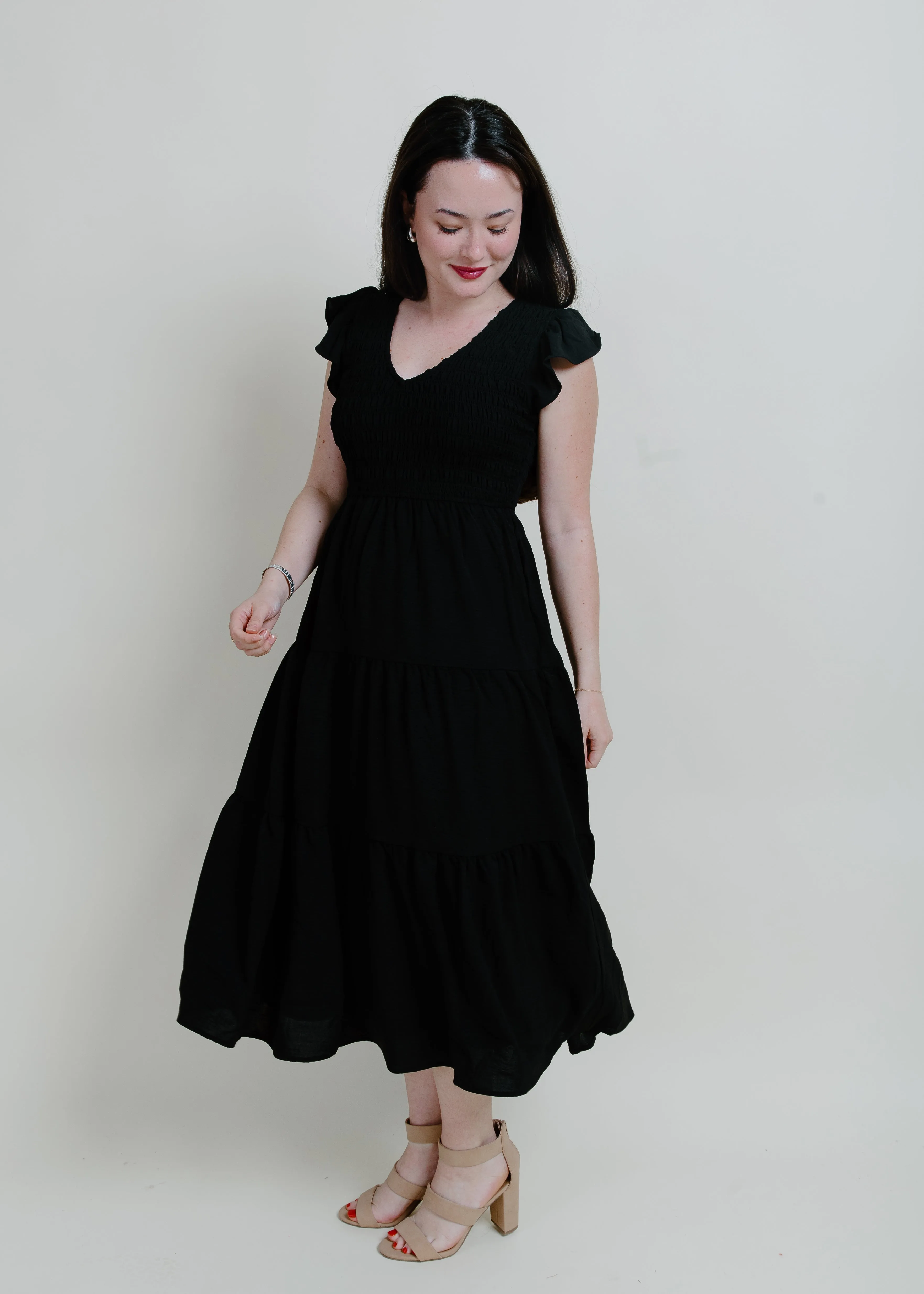 Easy Goes It Maxi Dress - Black