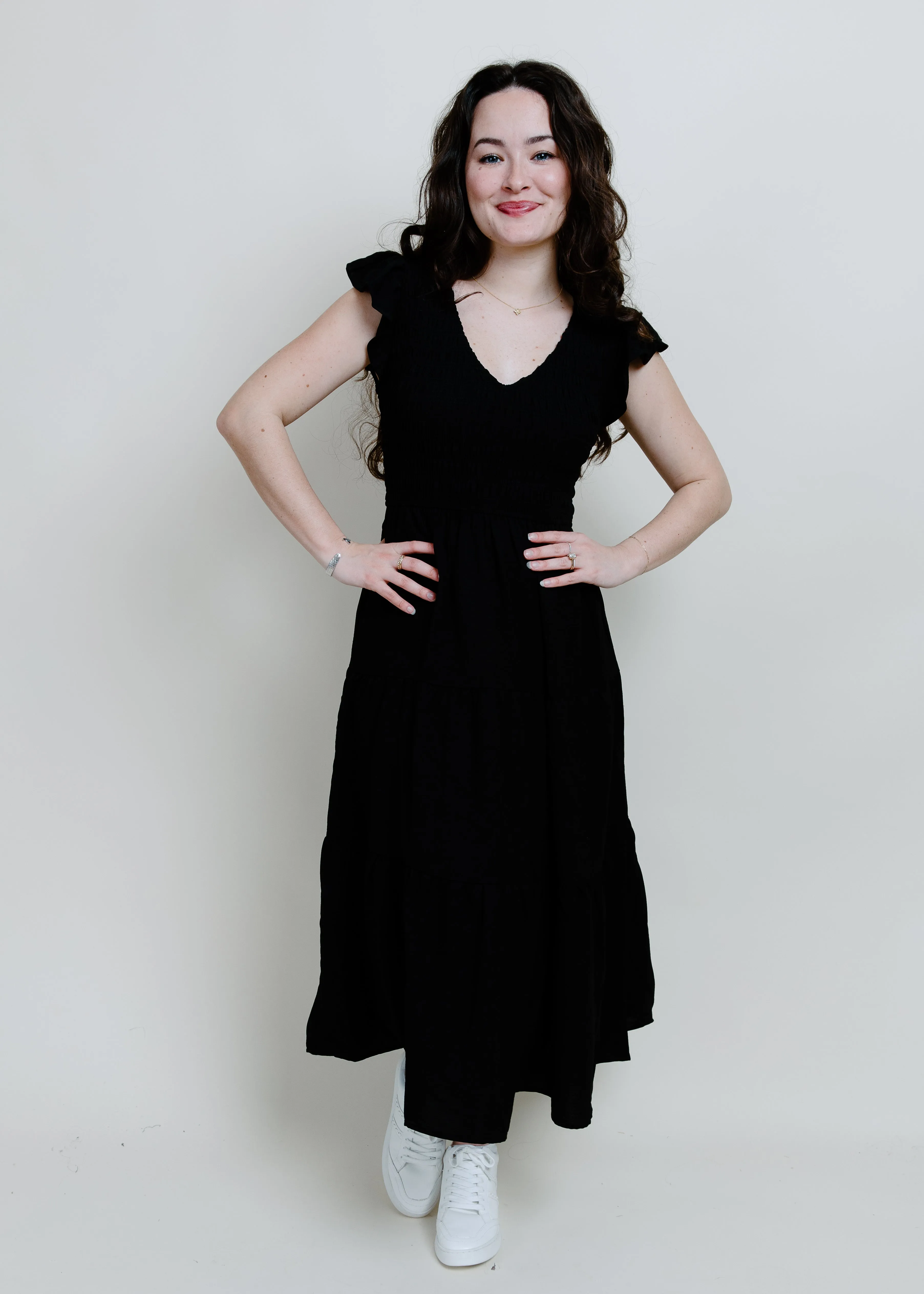 Easy Goes It Maxi Dress - Black