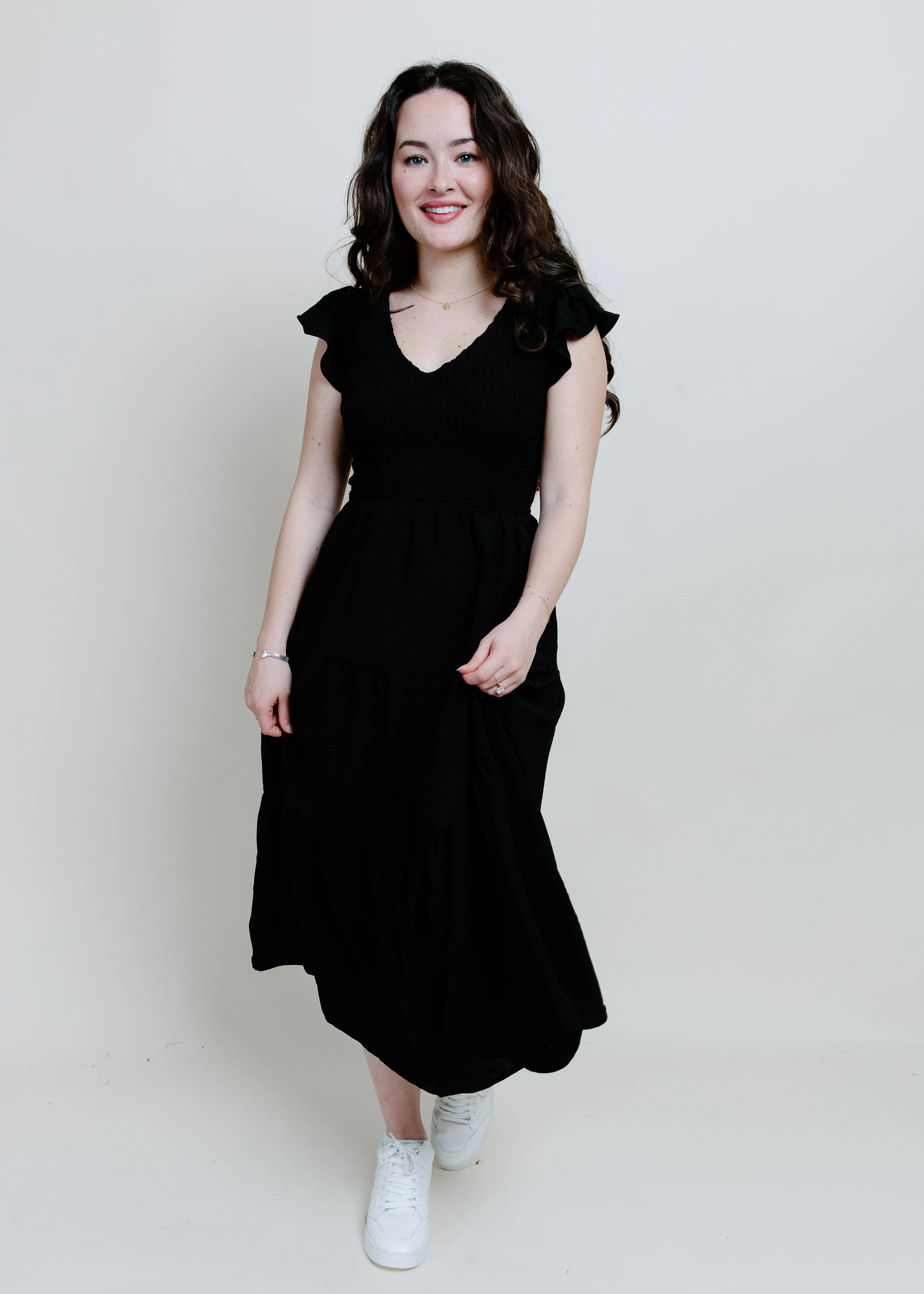 Easy Goes It Maxi Dress - Black
