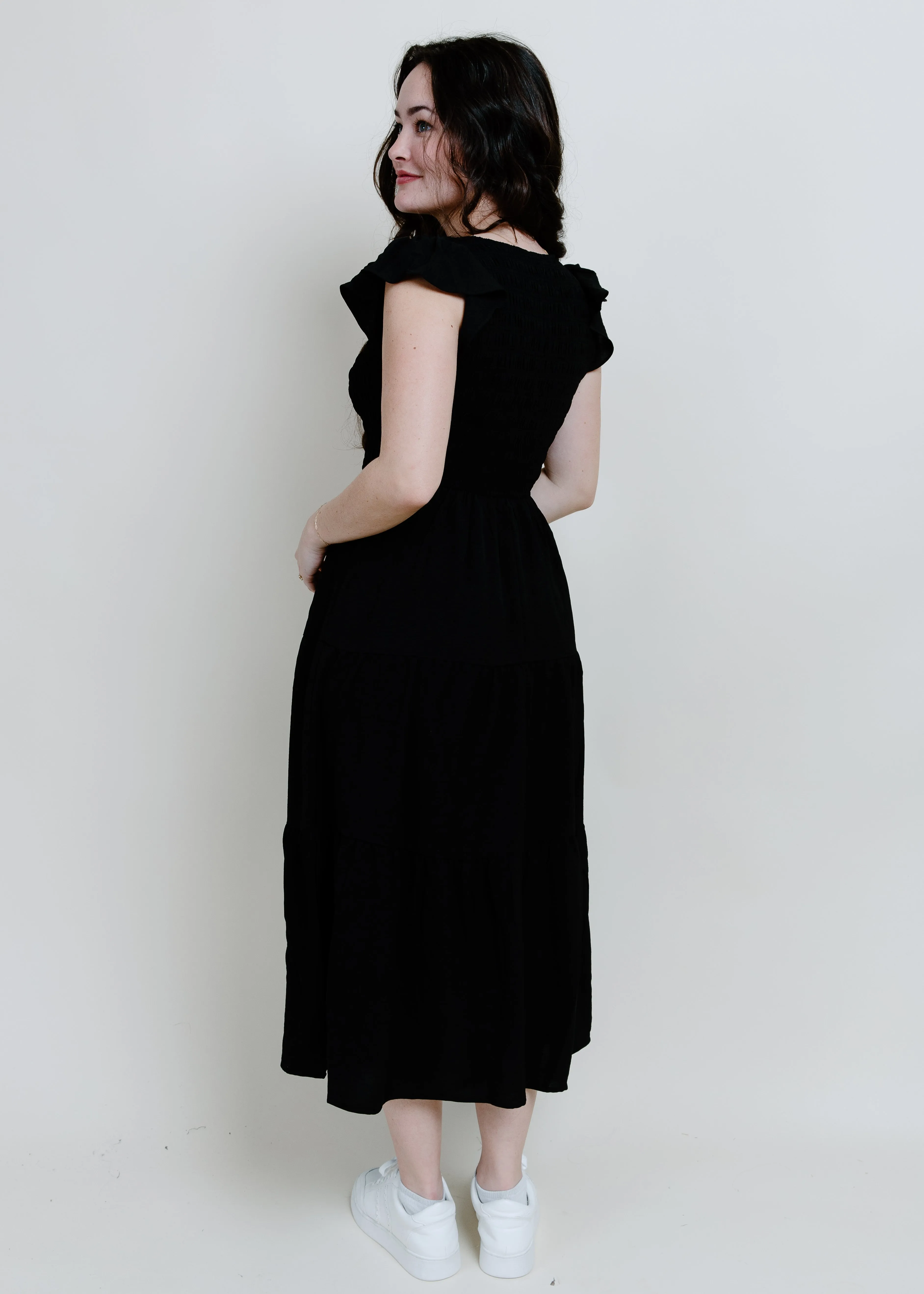 Easy Goes It Maxi Dress - Black