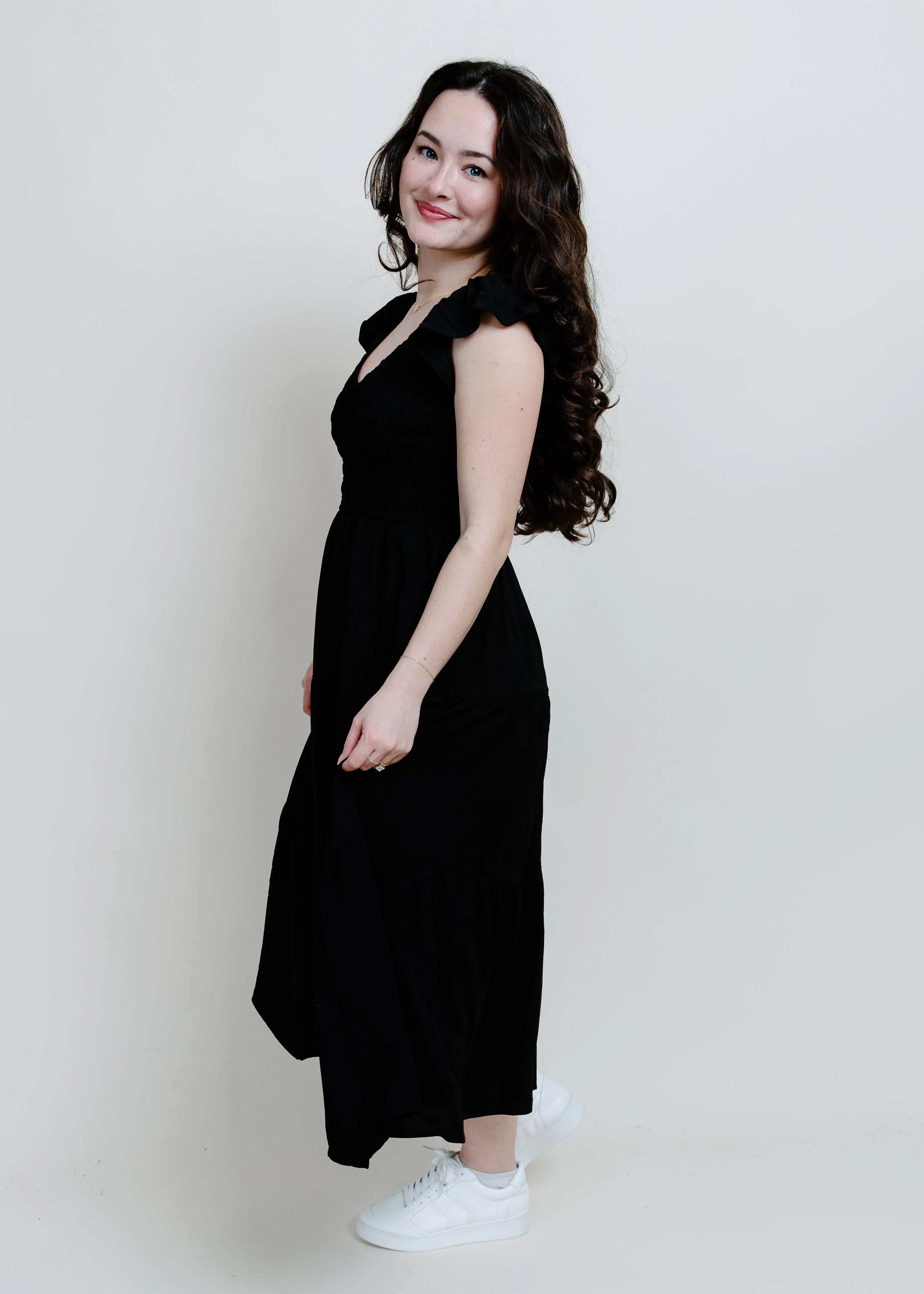 Easy Goes It Maxi Dress - Black