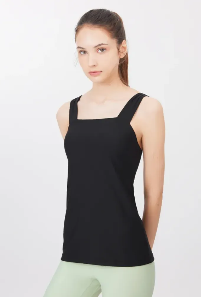 easyoga LA-VEDA Raveda Serene Tank -L1 Black