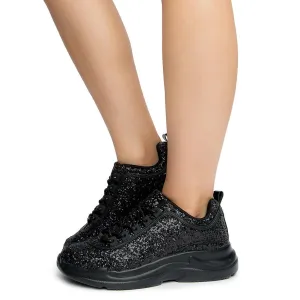 Eddy Sneakers BLACK GLITTER