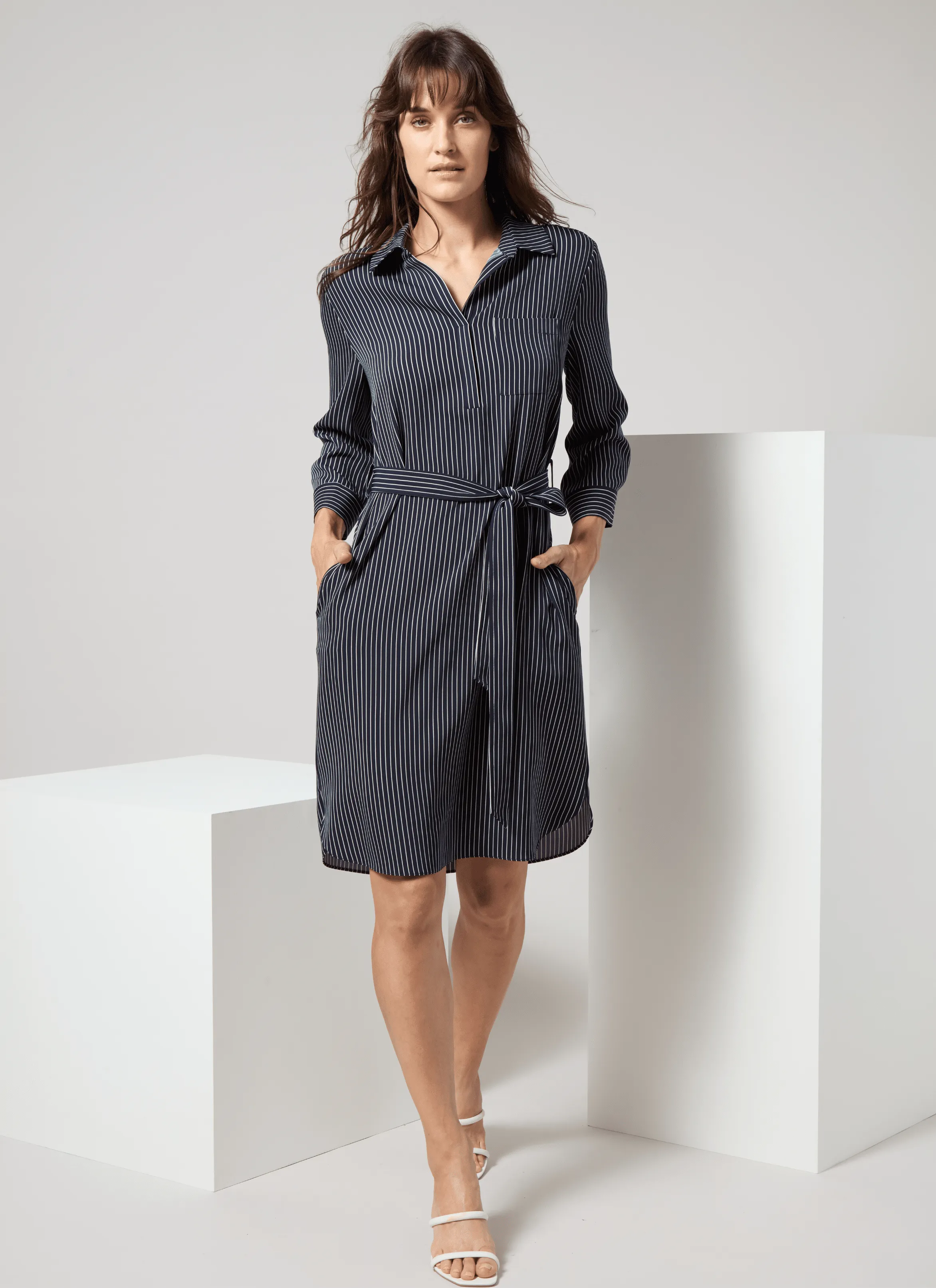 Enora Popover Shirt Dress