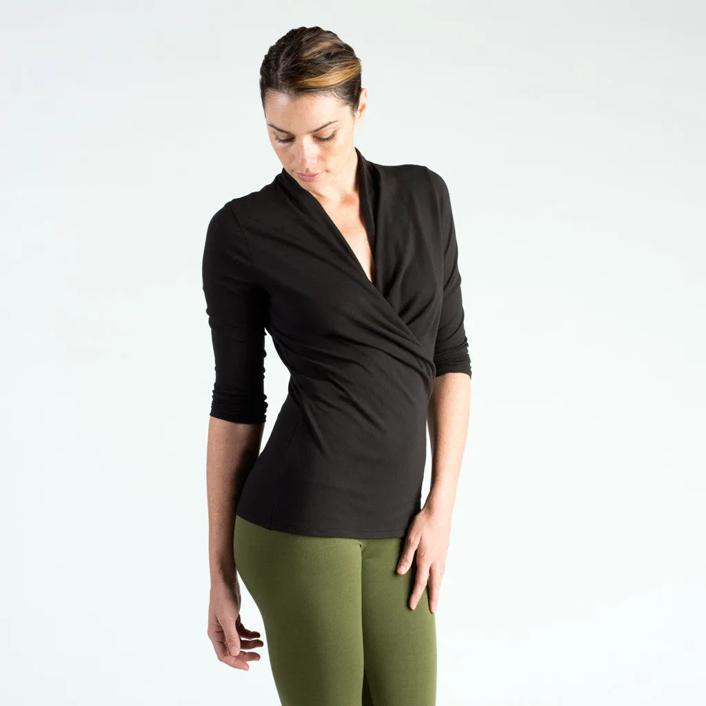 essential wrap top