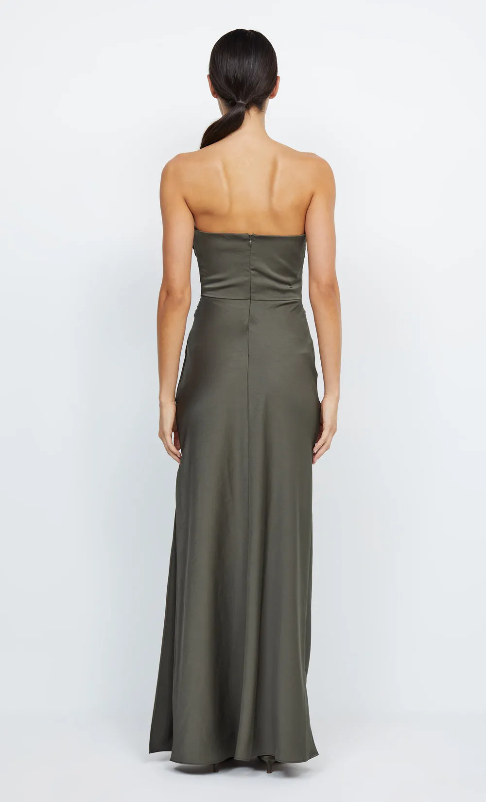 ETERNITY STRAPLESS MAXI  - DARK WILLOW