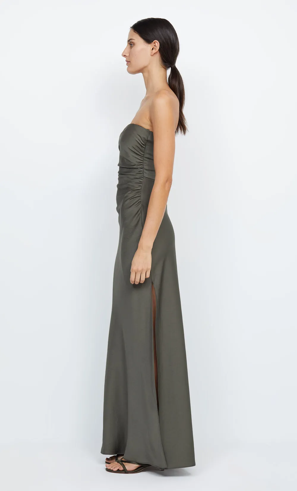 ETERNITY STRAPLESS MAXI  - DARK WILLOW