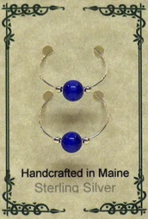Fiber Optic Hoop Earrings