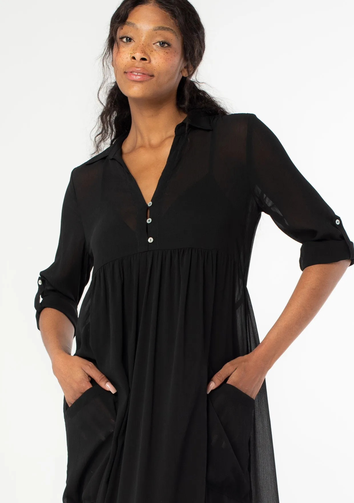 Float On Chiffon Maxi Dress