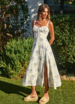 FLORAL CORSET DRESS
