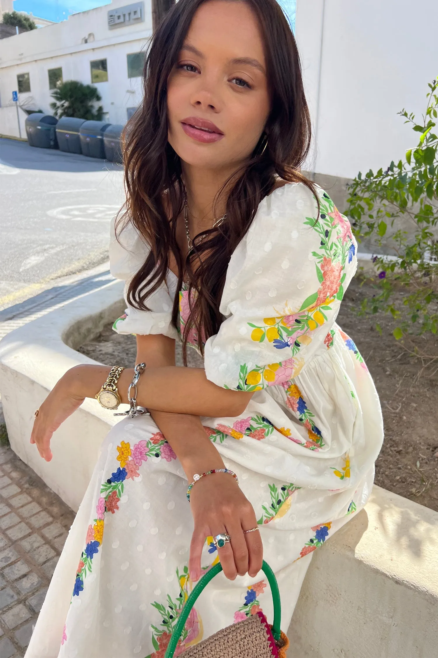 Floral Prairie Midi Dress