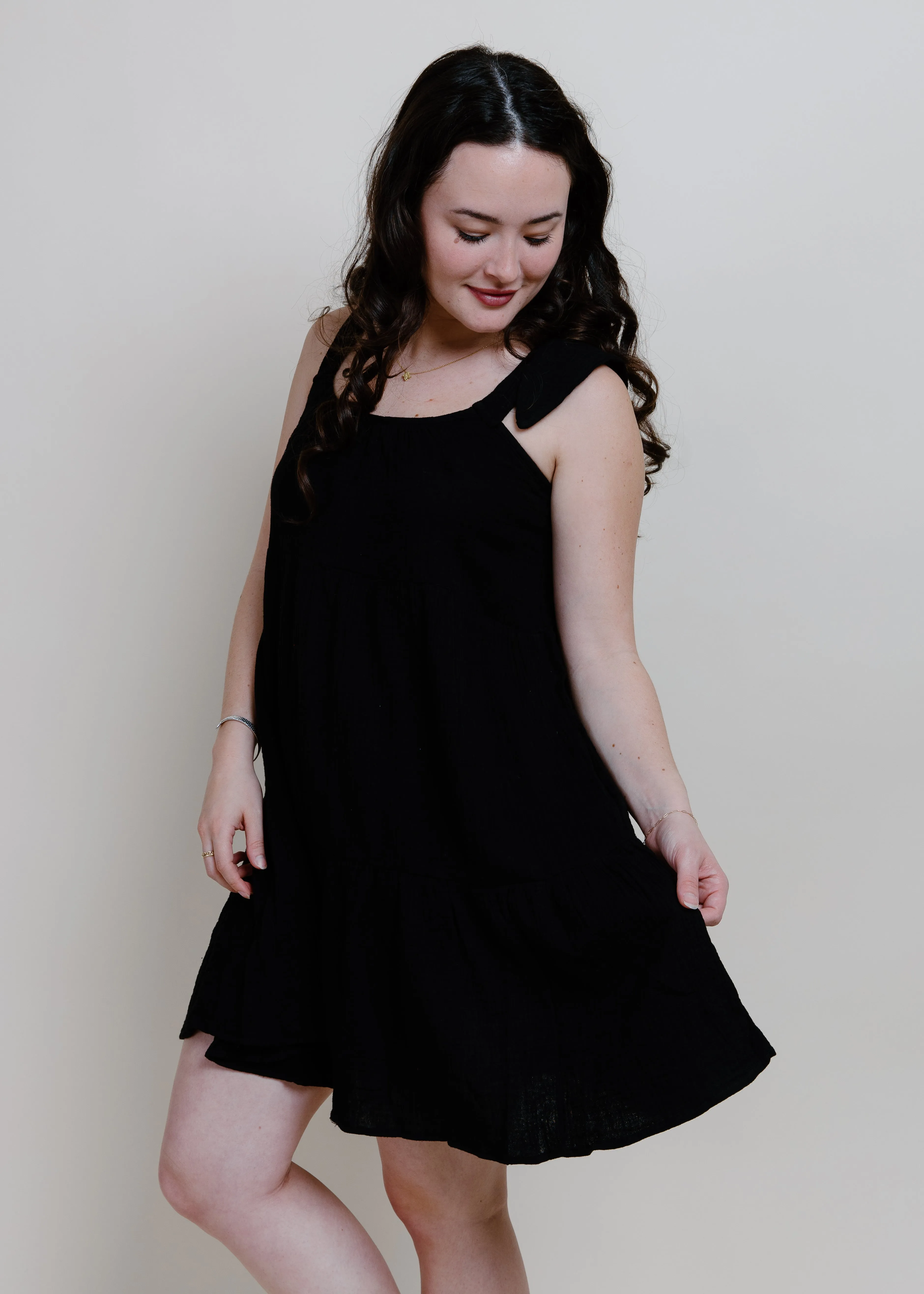 Fran Mini Dress - Black