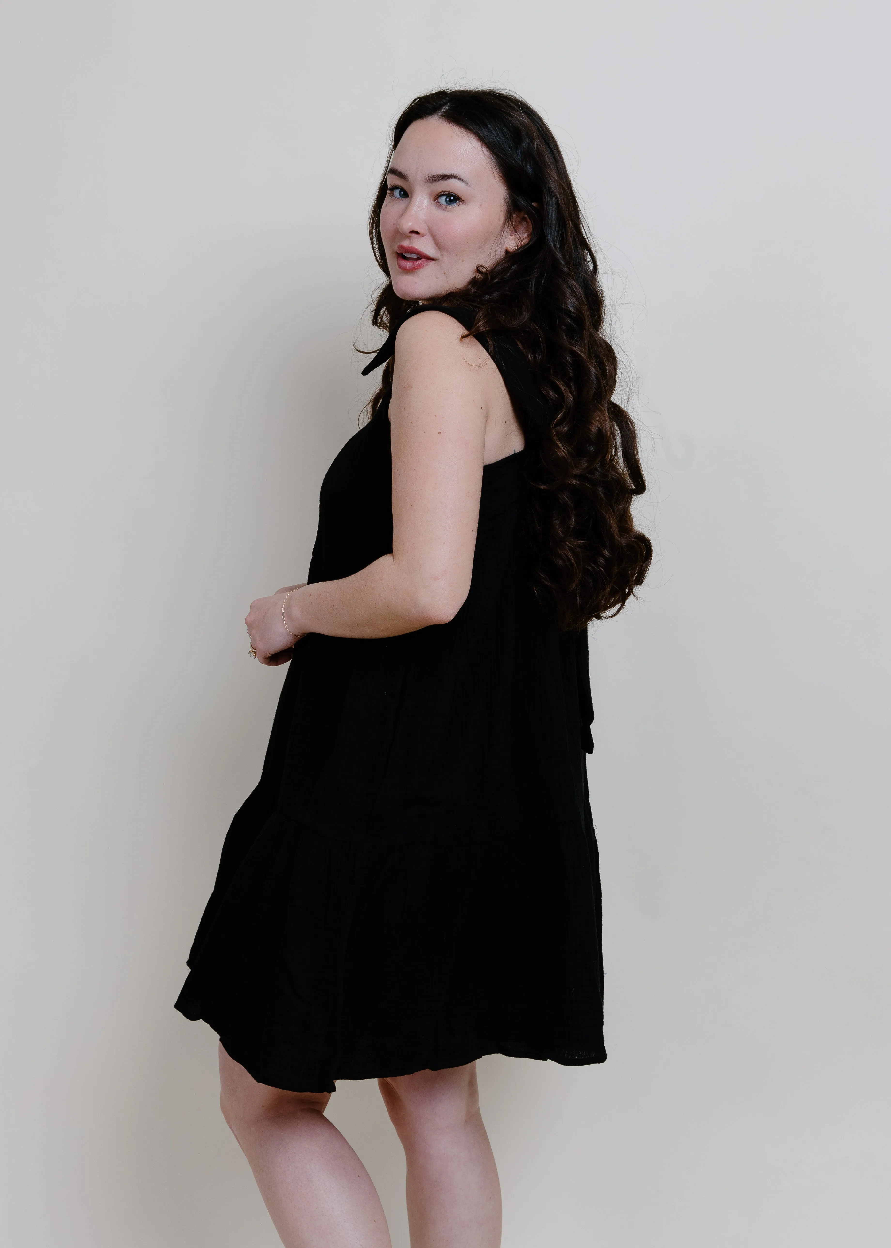 Fran Mini Dress - Black
