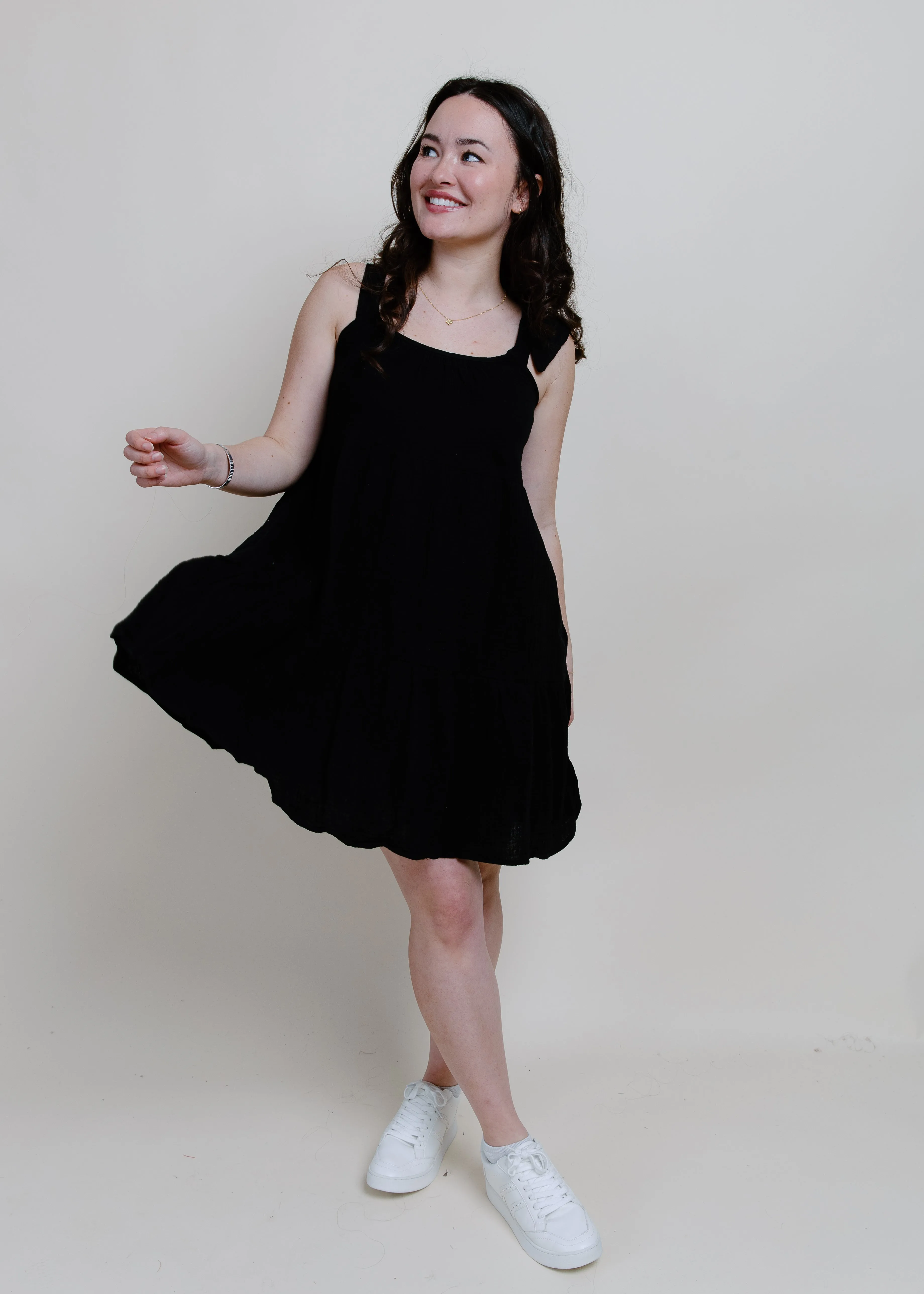 Fran Mini Dress - Black