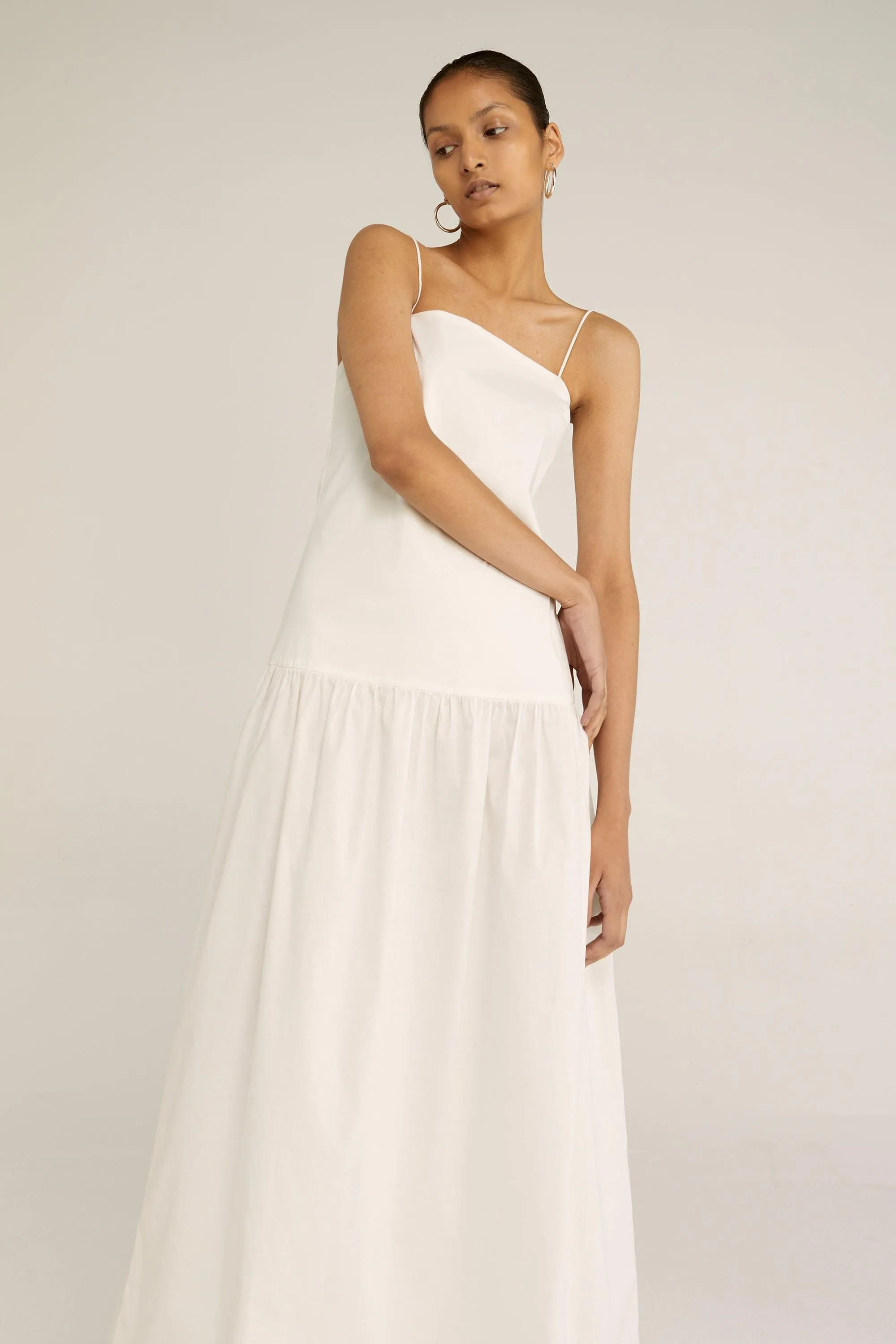 GARDEN PARTY SUN DRESS | WHITE