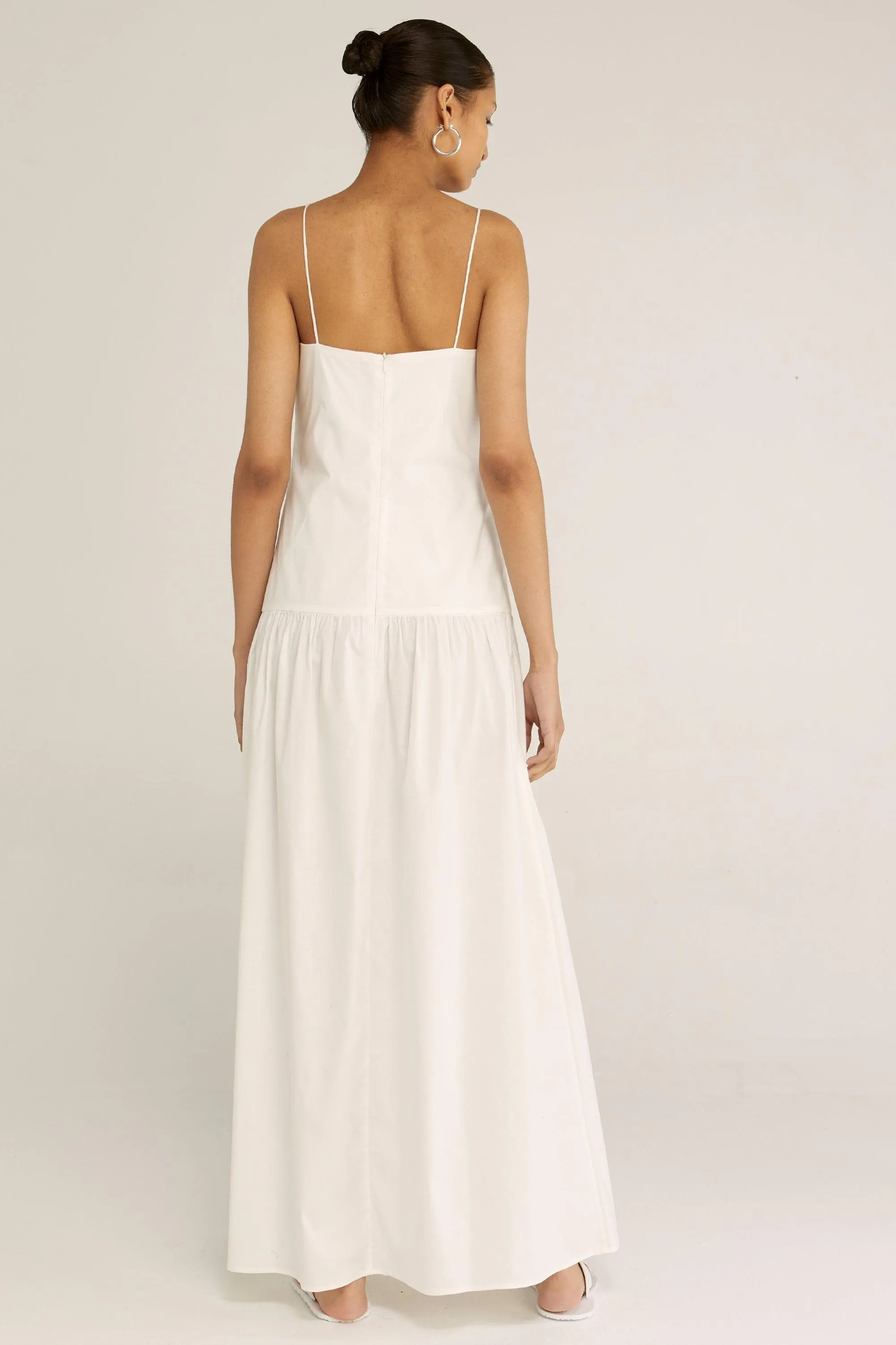 GARDEN PARTY SUN DRESS | WHITE
