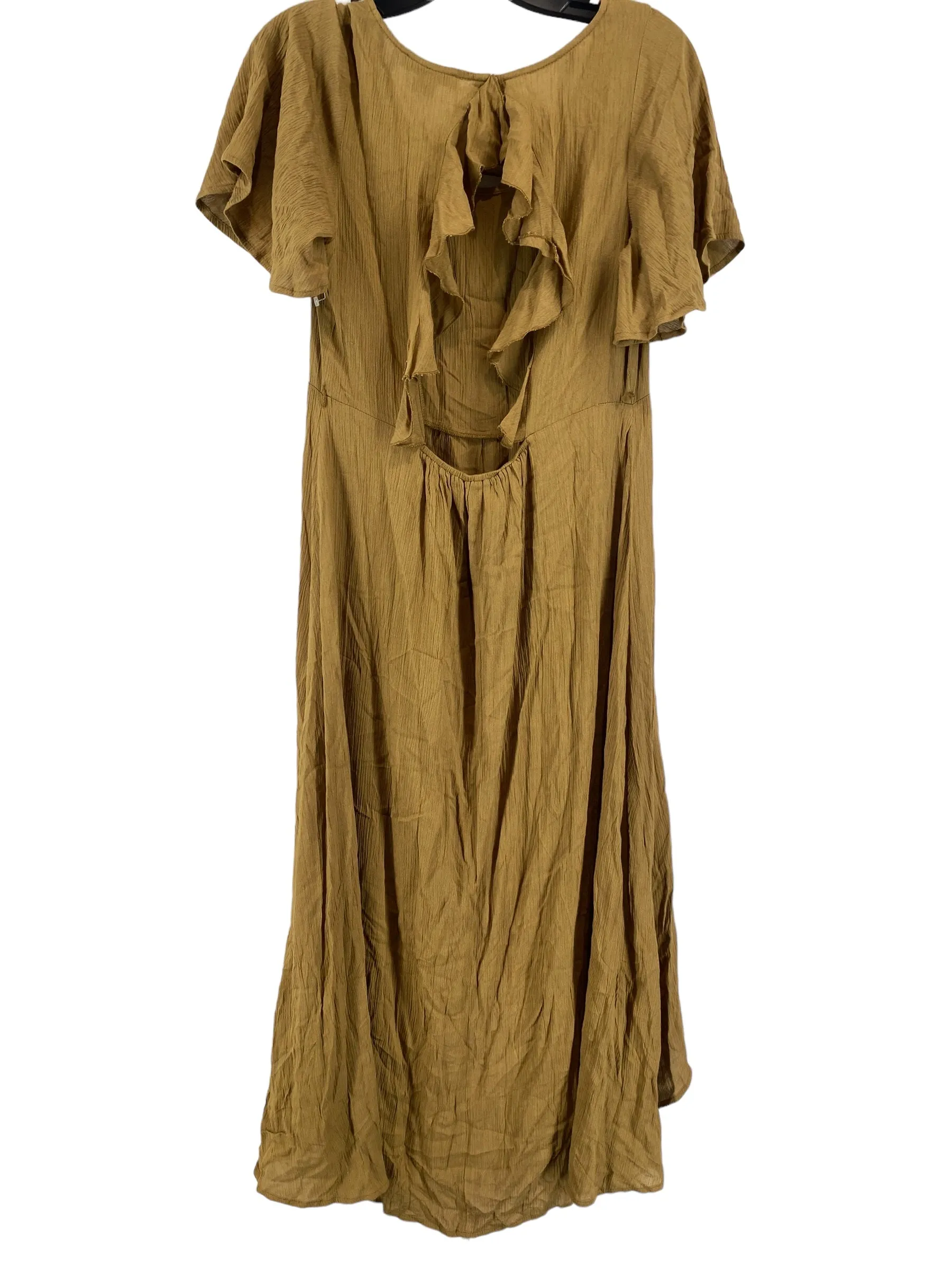 Green Dress Casual Maxi Favlux, Size L