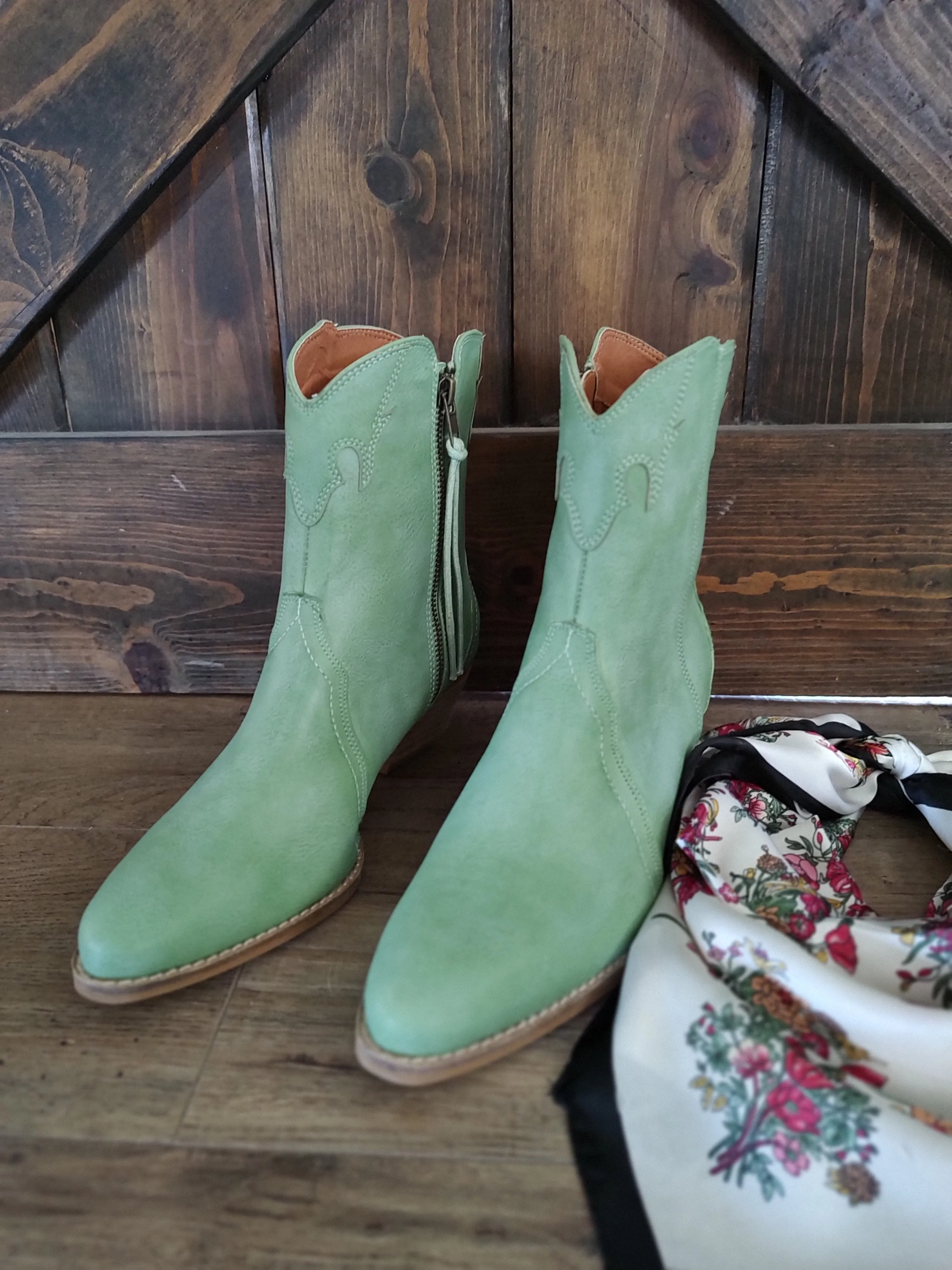 Greener Pastures Bootie