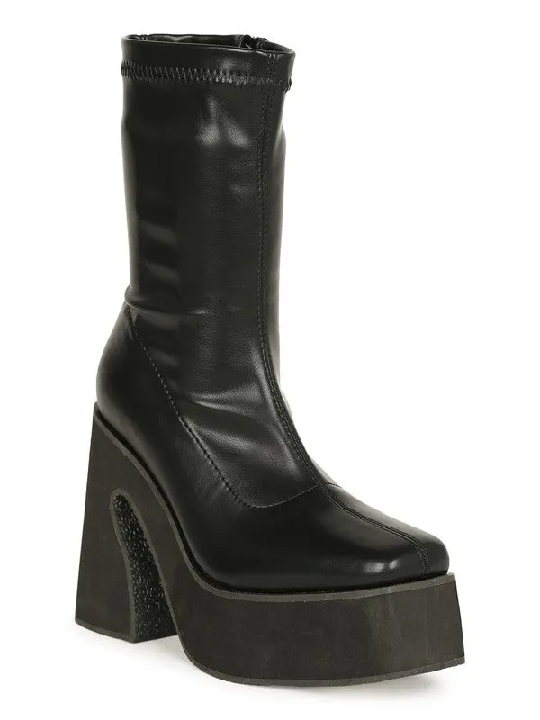 Harper Platform Bootie