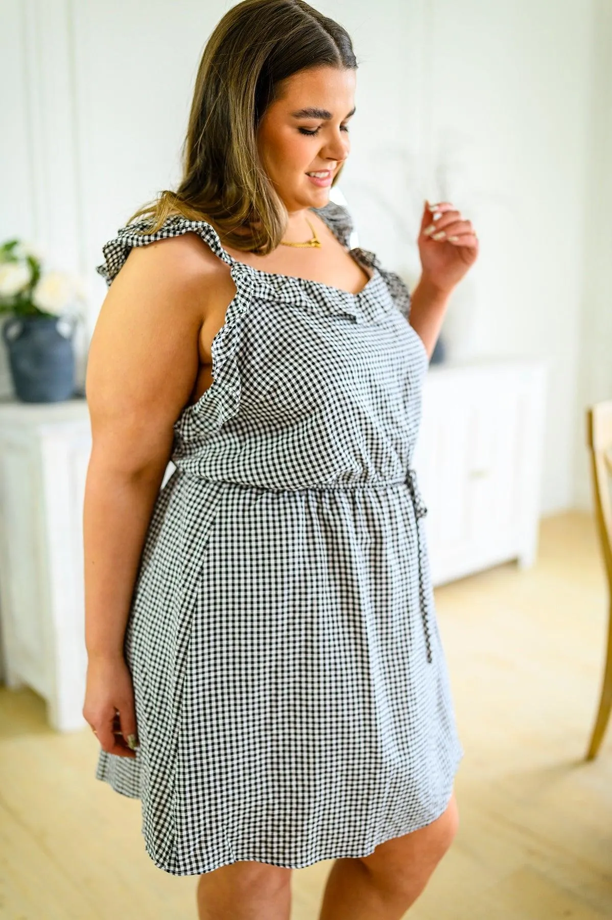 Hazel Blues® |  Day Date Gingham Dress