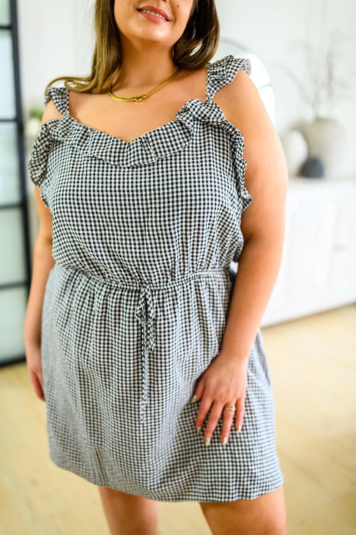 Hazel Blues® |  Day Date Gingham Dress