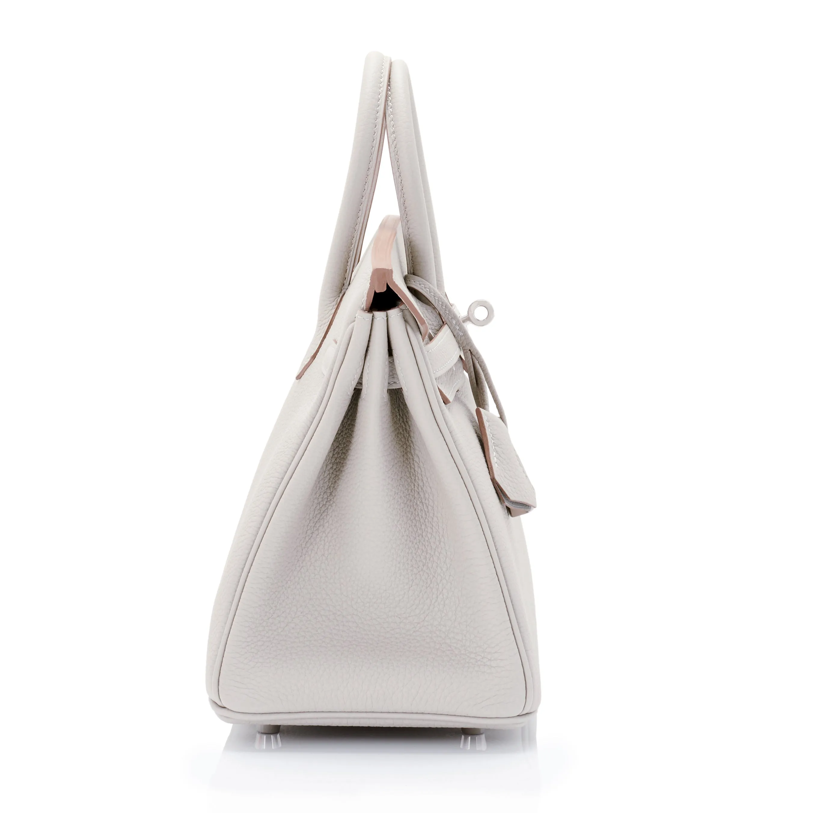 Hermes Gris Perle Birkin 25cm Togo Palladium Hardware
