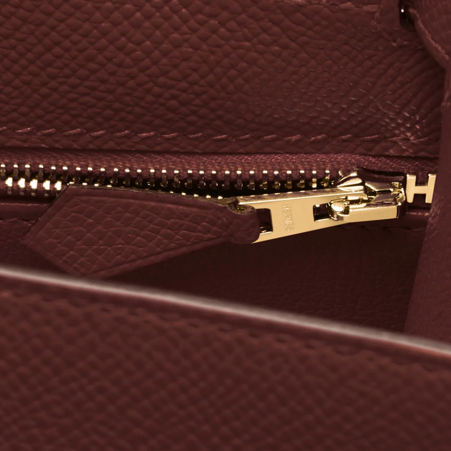 Hermes Rouge H Epsom Sellier Gold Hardware Y Stamp, 2020