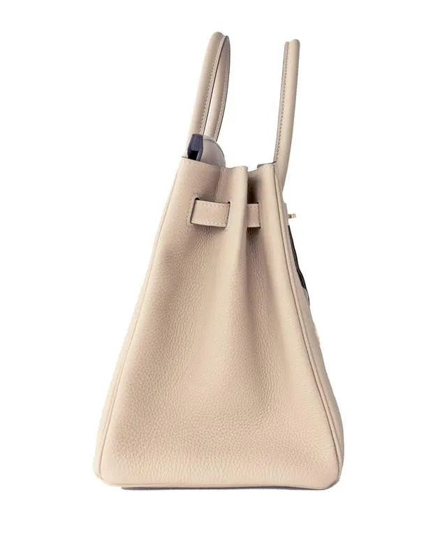 Hermes Trench 35cm Togo Birkin Gold Hardware