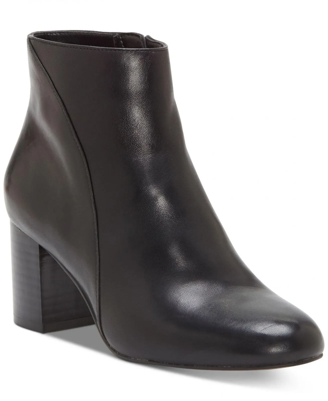 Inc International Concepts Womens Floriann Block-Heel Ankle Booties Black 7M