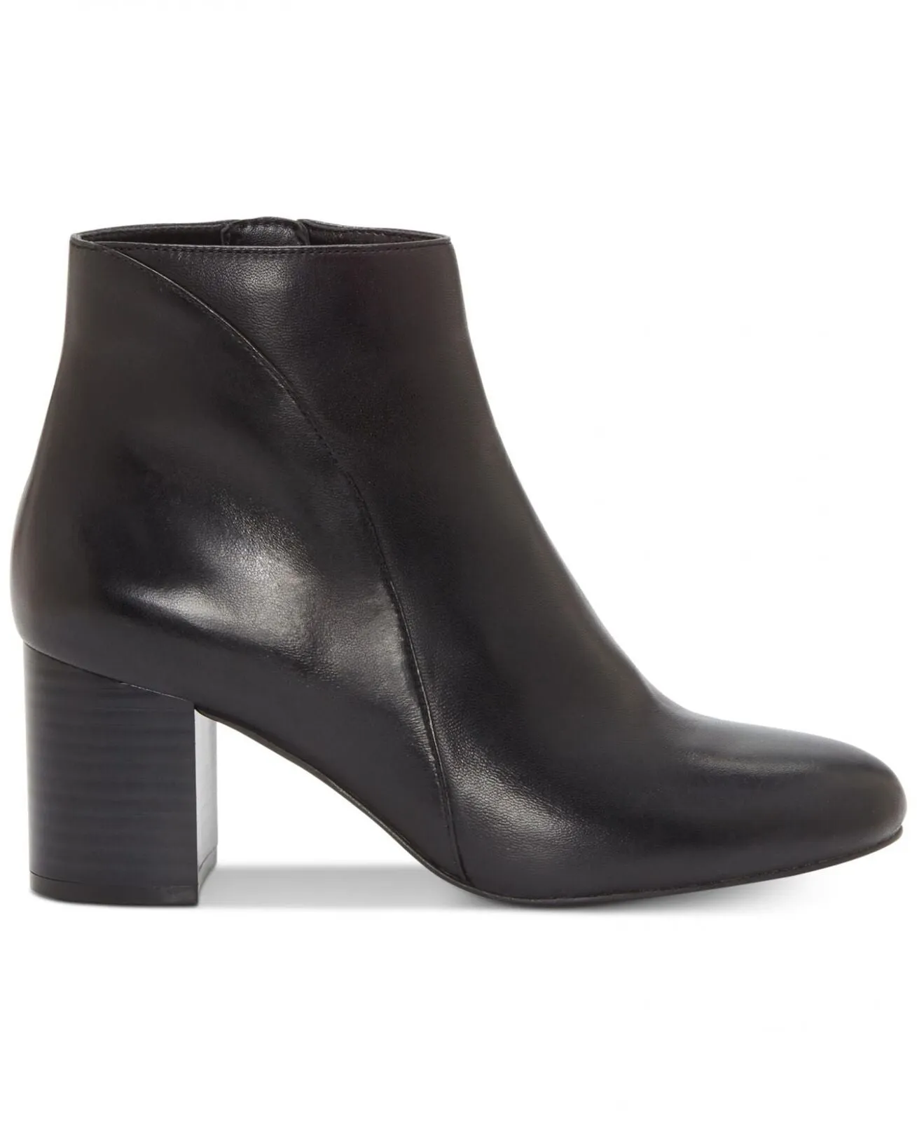 Inc International Concepts Womens Floriann Block-Heel Ankle Booties Black 7M