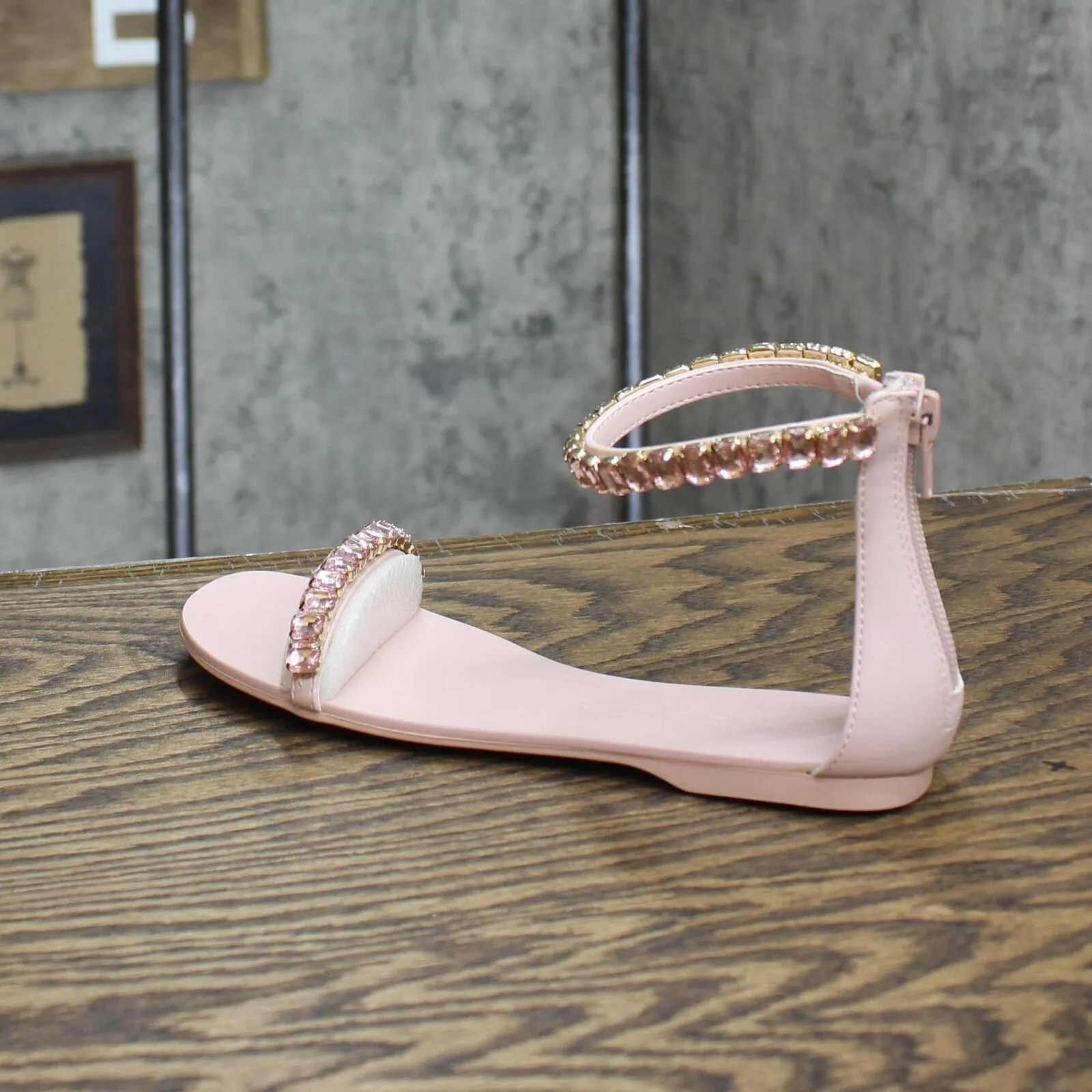 INC The Carmel 2 Sandals Amputee Replacement Left Shoe Only Light Rose Pink 5M