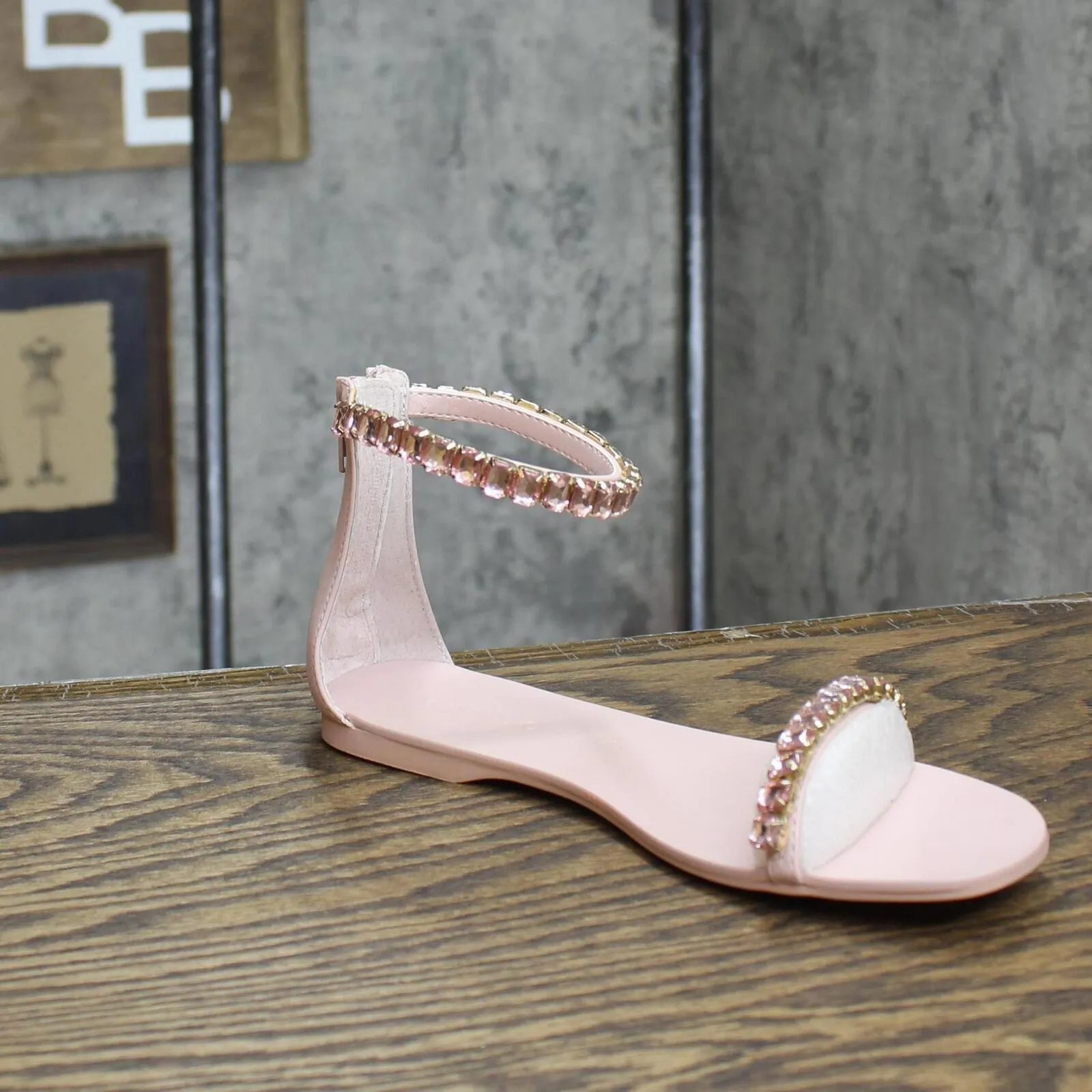 INC The Carmel 2 Sandals Amputee Replacement Left Shoe Only Light Rose Pink 5M