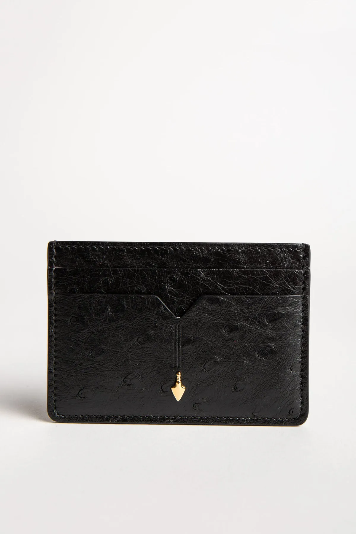 JACQUES MARIE MAGE | THEODORE OSTRICH CARD HOLDER