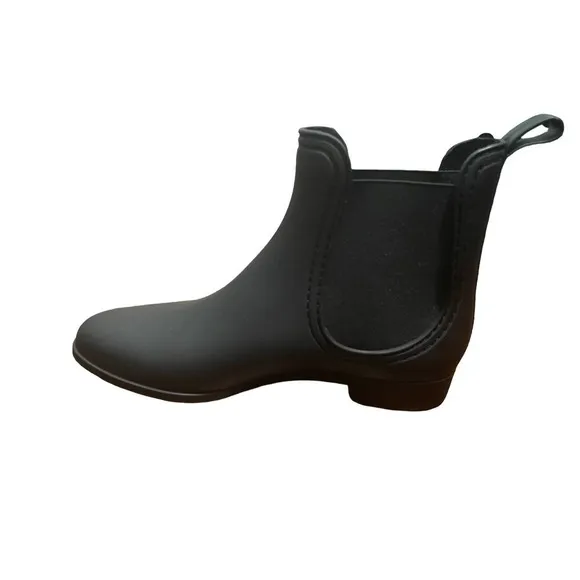 Jeffrey Campbell Havana‎ Last Matte Black Rain Ankle Booties