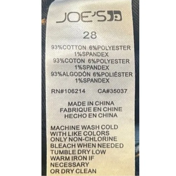 Joe’s Jeans Lara Ankle Cuffed Jeans | Hailey Wash | Size 28