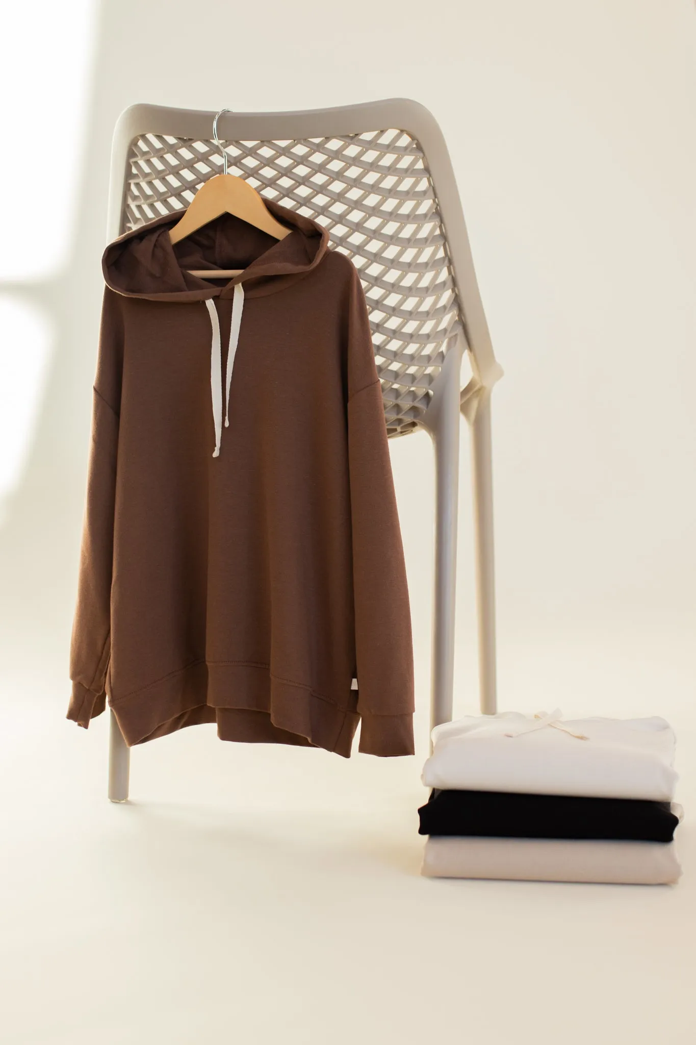 Ladies Terry Relaxed Sweater