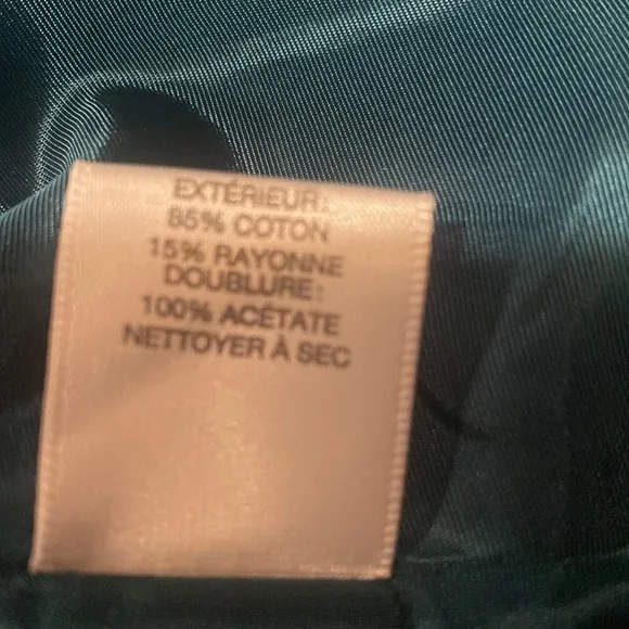 Lord &amp; Taylor 424 Fifth long full heavy structured cotton pleated skirt sz 2 NWT
