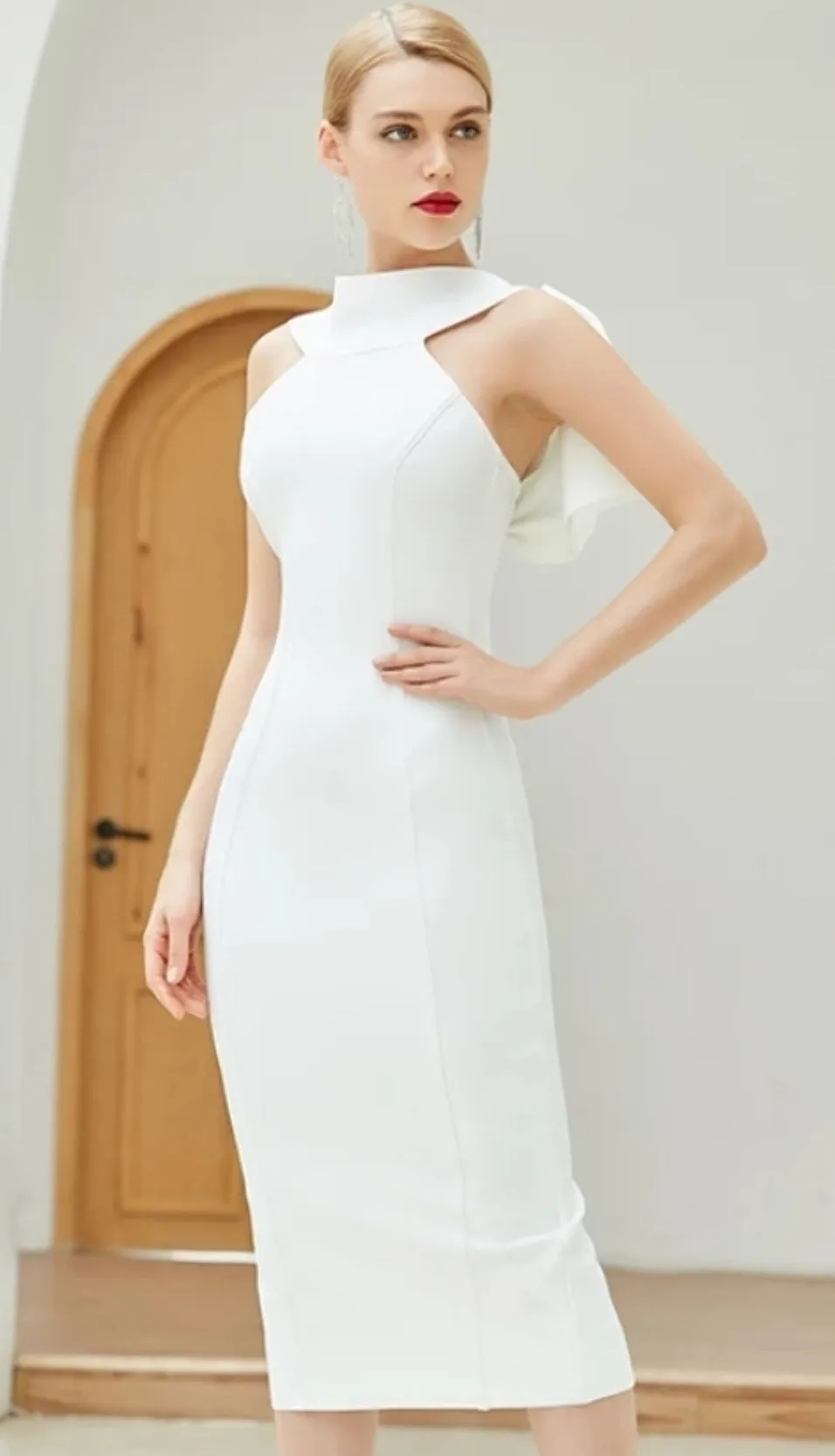 Love my Bow White Dress
