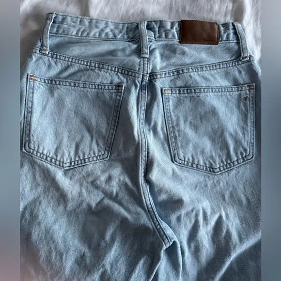 Madewell The Curvy Perfect Vintage Jean in Light Wash High Rise sz 26 K7526