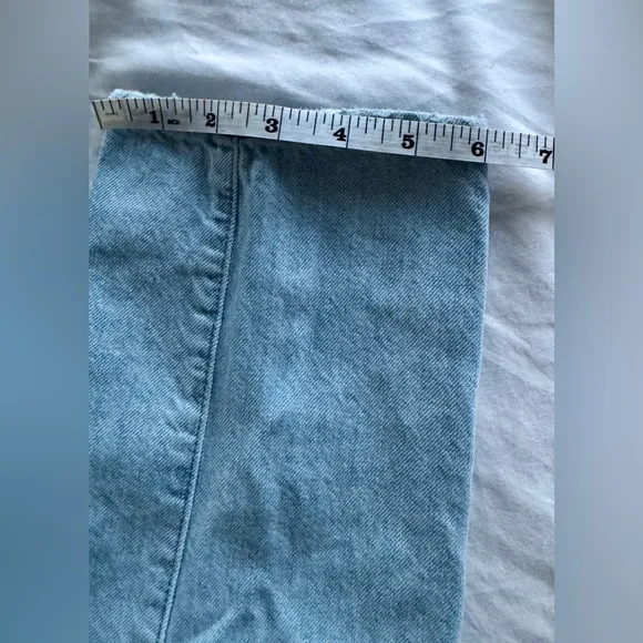 Madewell The Curvy Perfect Vintage Jean in Light Wash High Rise sz 26 K7526