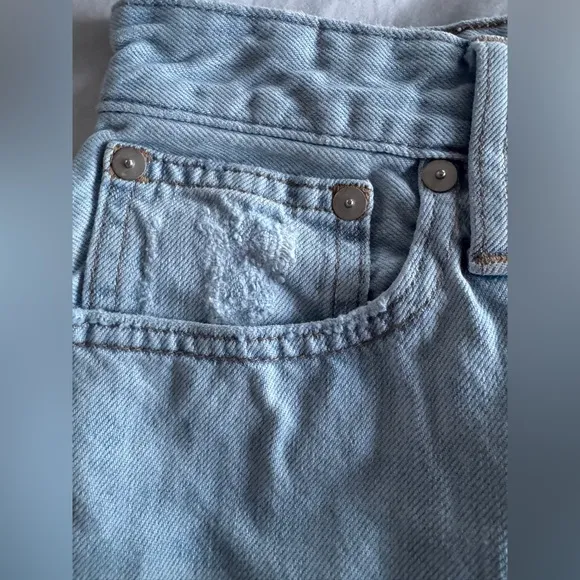 Madewell The Curvy Perfect Vintage Jean in Light Wash High Rise sz 26 K7526
