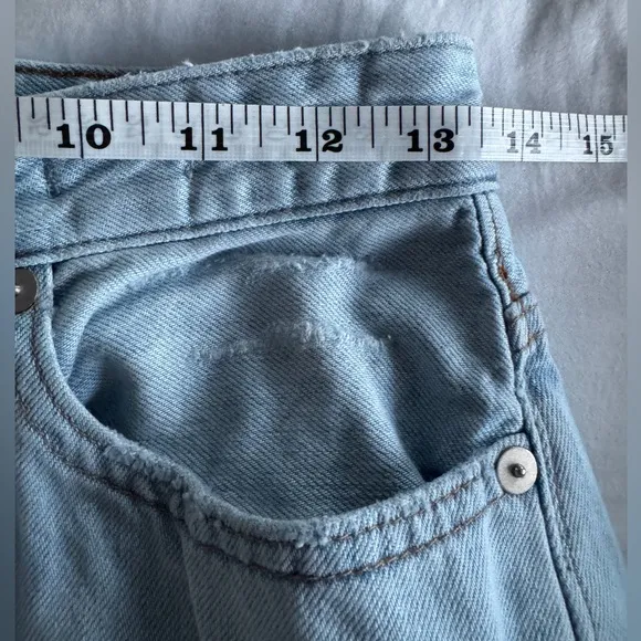Madewell The Curvy Perfect Vintage Jean in Light Wash High Rise sz 26 K7526
