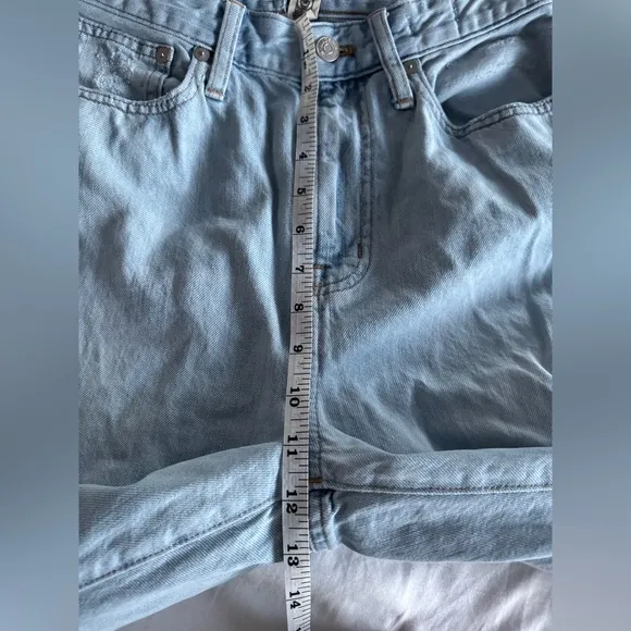 Madewell The Curvy Perfect Vintage Jean in Light Wash High Rise sz 26 K7526