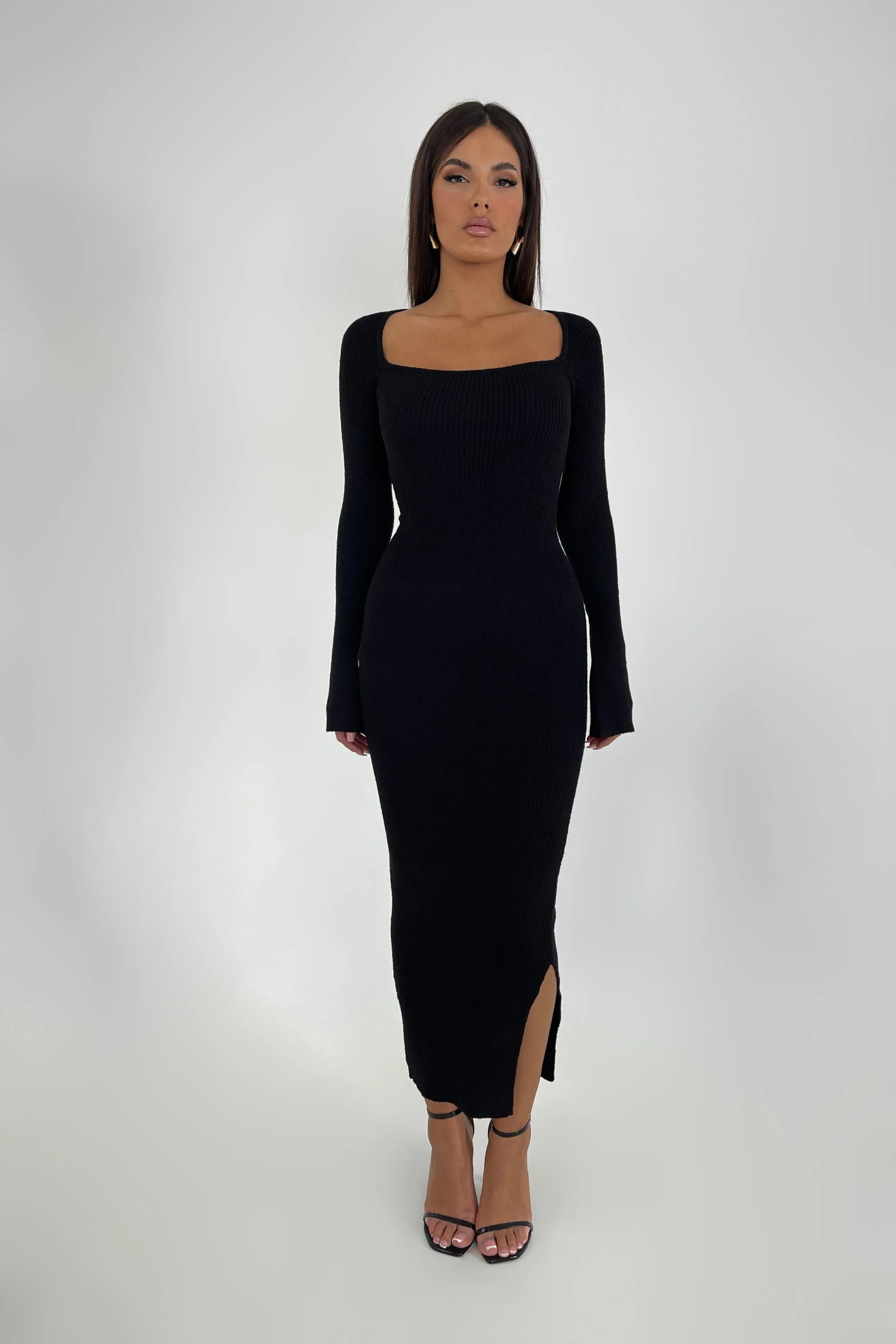 Maline Black Dress