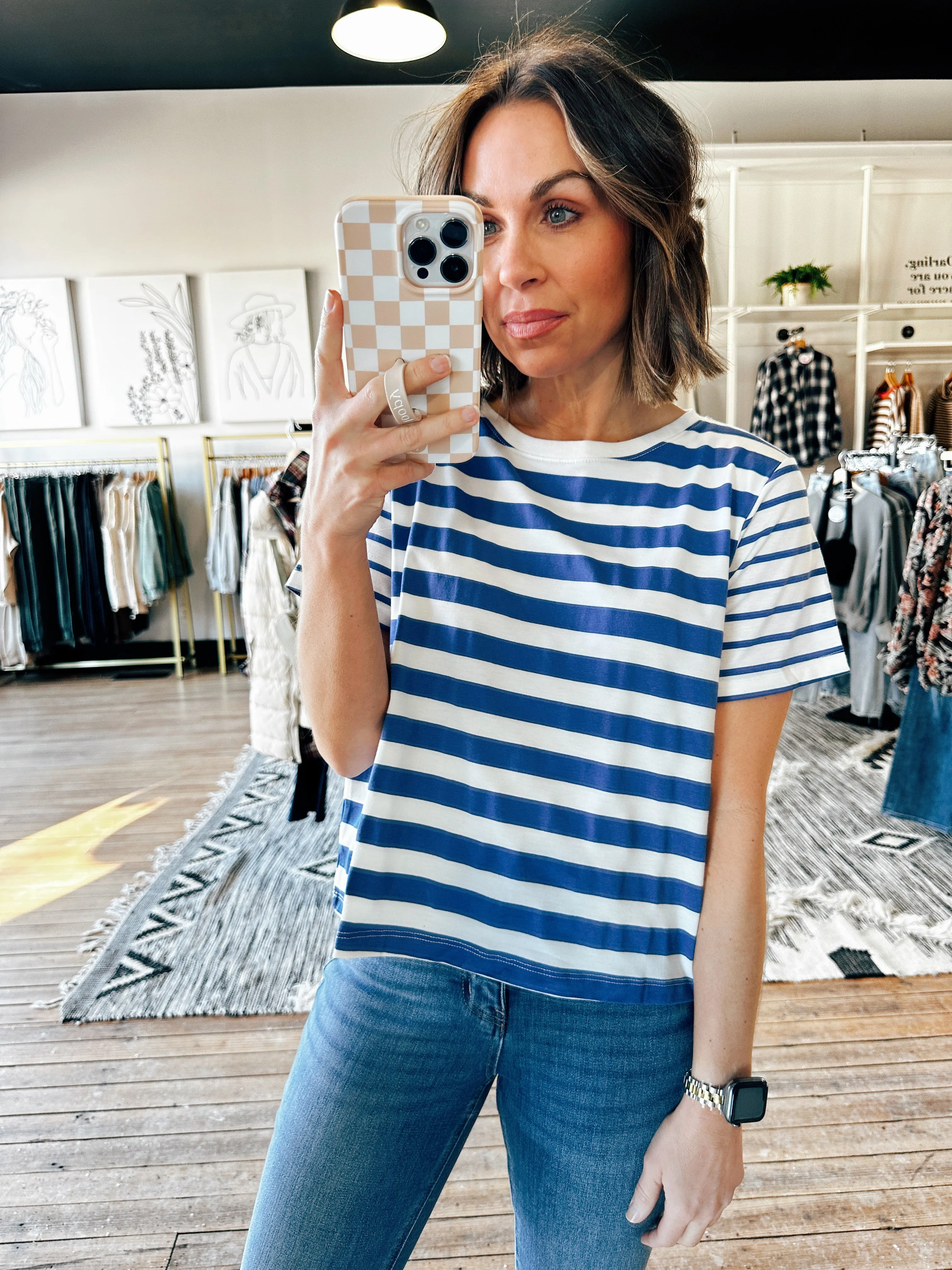 Marina Striped Knit Top-3 Colors